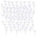 vidaXL karácsonyi jégcsapfény 200 LED hideg fehér 20 m akril PVC