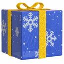 vidaXL 3 db 64 LED-es meleg fehér karácsonyi ajándékdoboz