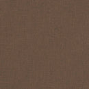 vidaXL barna szövet kagylófotel lábzsámollyal