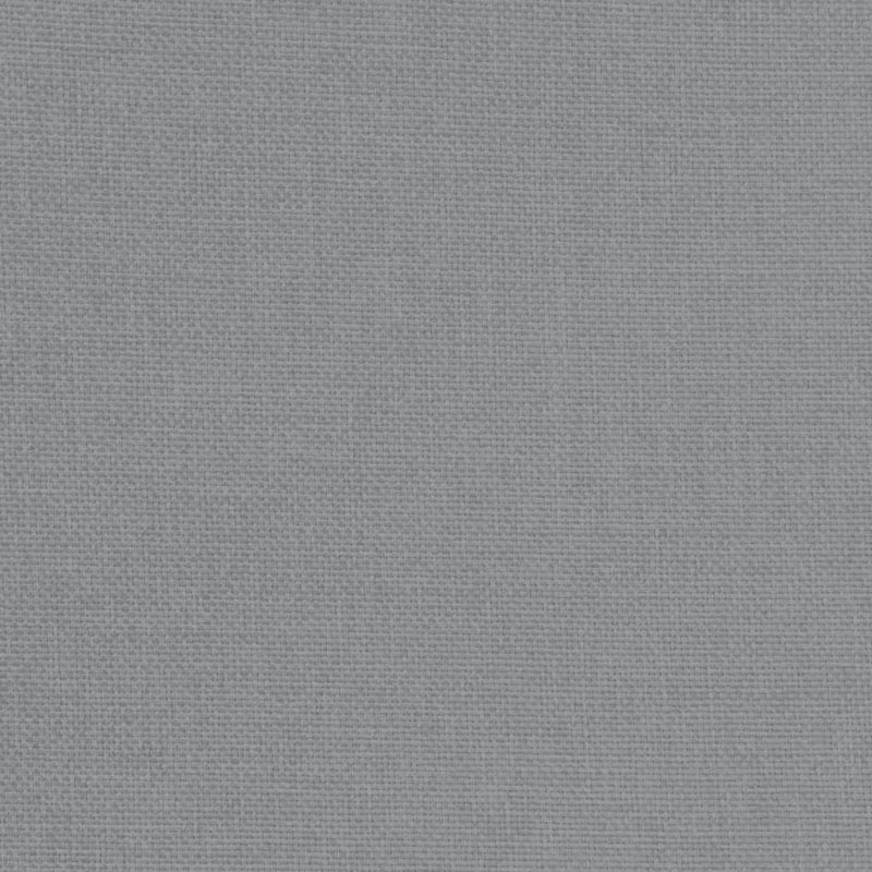 vidaXL világosszürke szövet kagylófotel lábzsámollyal