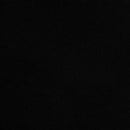 vidaXL fekete szövet kagylófotel lábzsámollyal