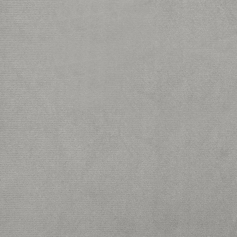 vidaXL világosszürke bársony kagylófotel