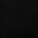 vidaXL fekete bársony kagylófotel lábzsámollyal