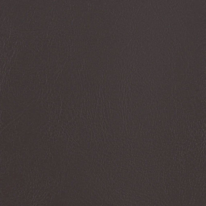 vidaXL barna műbőr kagylófotel lábtartóval