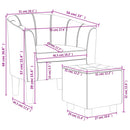 vidaXL bordó műbőr kagylófotel lábtartóval