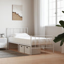 vidaXL fehér H2/H3 keménységű habmatrac 90 x 190 cm