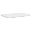 vidaXL fehér 7 zónás 20 ILD keménységű habmatrac 140 x 190 cm
