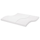 vidaXL fehér 7 zónás 20 ILD keménységű habmatrac 200 x 200 cm