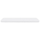 vidaXL 2 db fehér 7 zónás 20 ILD keménységű habmatrac 80 x 200 cm