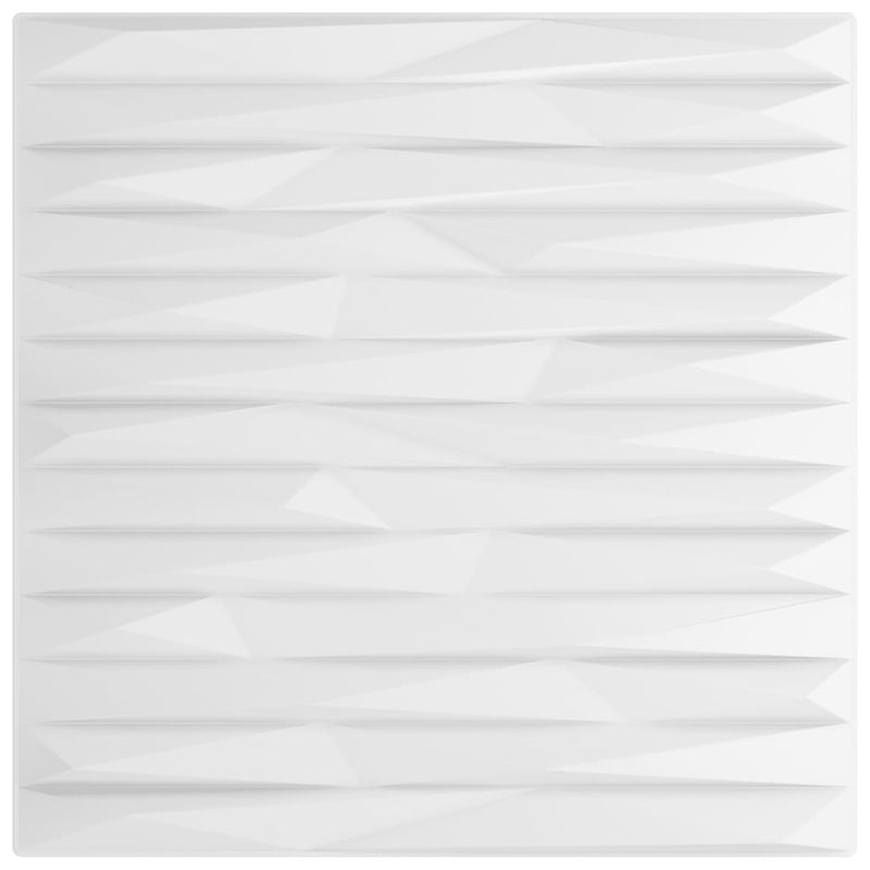 vidaXL 12 db fehér XPS kőmintás fali panel 50 x 50 cm 3 m²