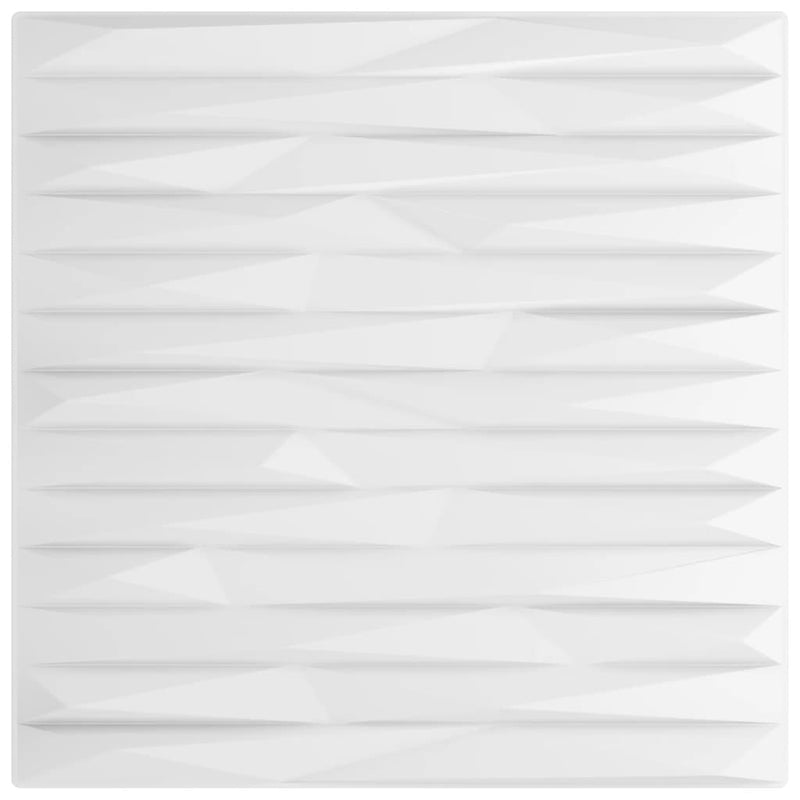vidaXL 24 db fehér XPS kőmintás fali panel 50 x 50 cm 6 m²