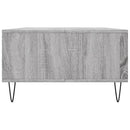 vidaXL szürke sonoma szerelt fa dohányzóasztal 104 x 60 x 35 cm