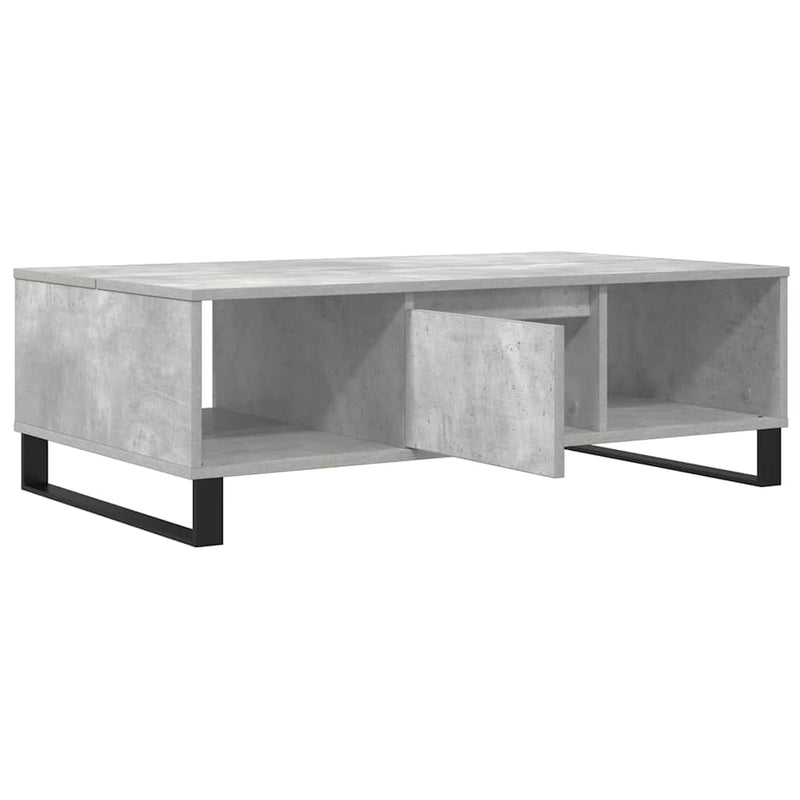 vidaXL betonszürke szerelt fa dohányzóasztal 104 x 60 x 35 cm