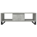 vidaXL betonszürke szerelt fa dohányzóasztal 104 x 60 x 35 cm