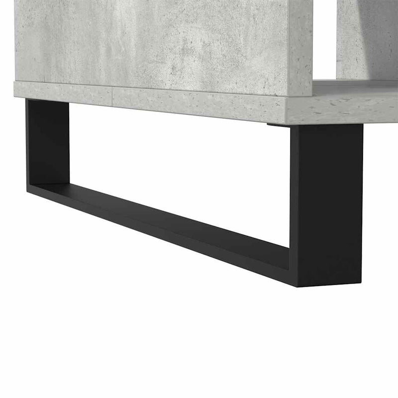 vidaXL betonszürke szerelt fa dohányzóasztal 104 x 60 x 35 cm