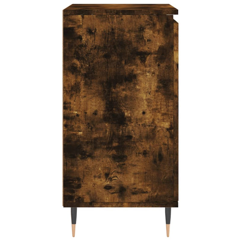 vidaXL füstös tölgy színű szerelt fa tálalószekrény 60 x 35 x 70 cm