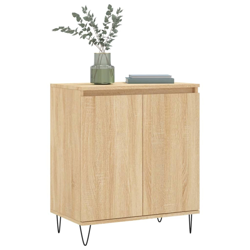 vidaXL sonoma tölgy színű szerelt fa tálalóasztal 60 x 35 x 70 cm