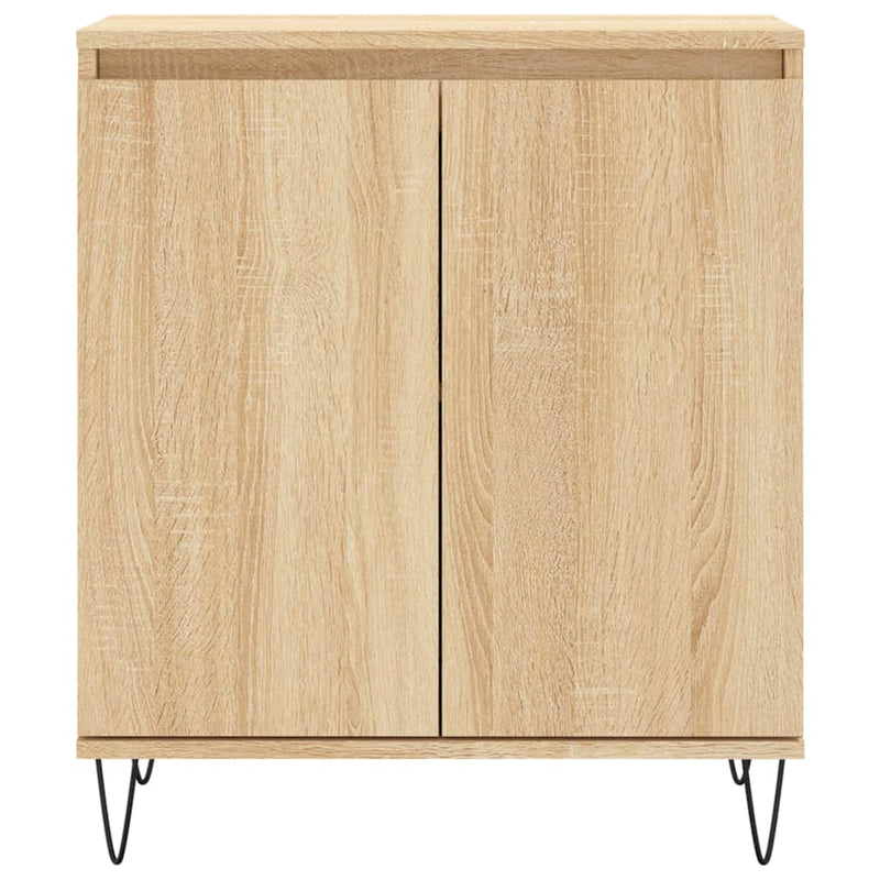 vidaXL sonoma tölgy színű szerelt fa tálalóasztal 60 x 35 x 70 cm