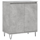 vidaXL betonszürke szerelt fa tálalószekrény 60 x 35 x 70 cm