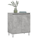 vidaXL betonszürke szerelt fa tálalószekrény 60 x 35 x 70 cm