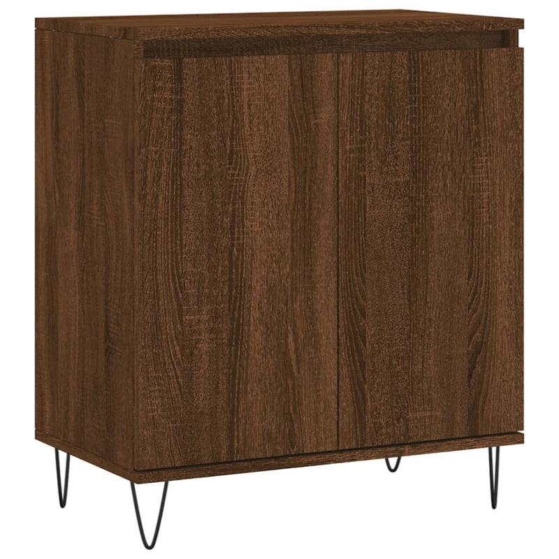 vidaXL barna tölgy színű szerelt fa tálalószekrény 60 x 35 x 70 cm