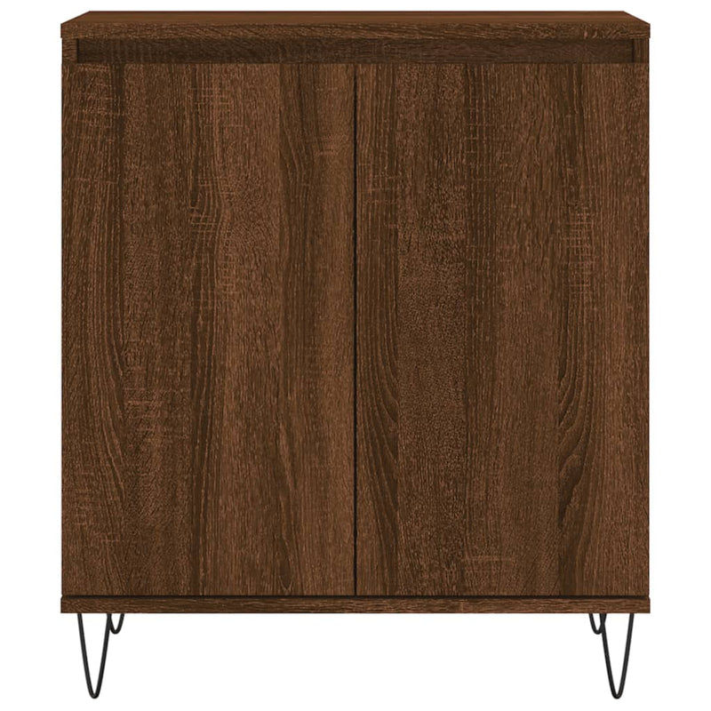 vidaXL barna tölgy színű szerelt fa tálalószekrény 60 x 35 x 70 cm
