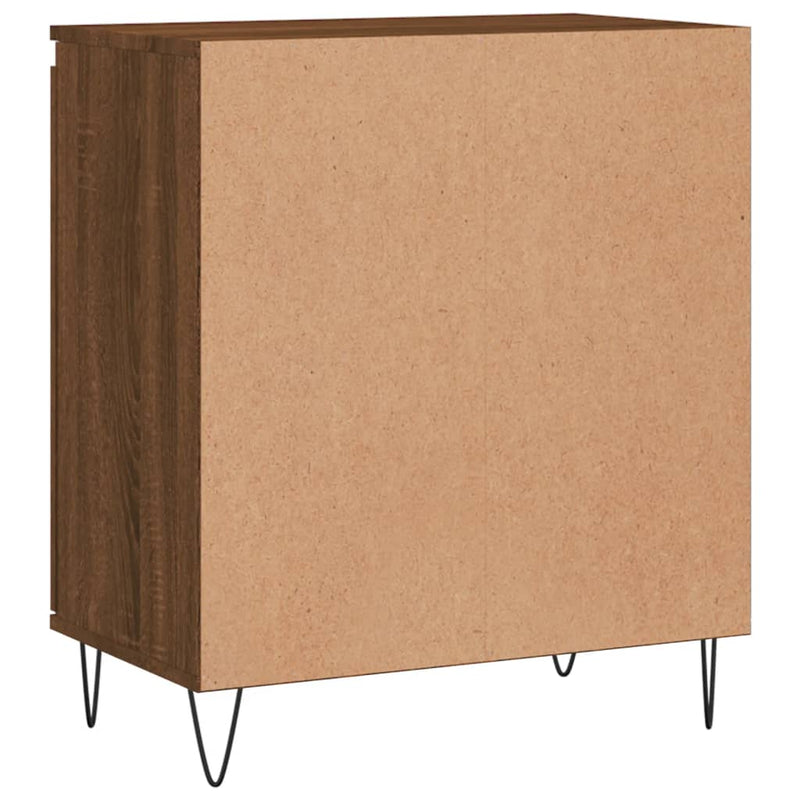 vidaXL barna tölgy színű szerelt fa tálalószekrény 60 x 35 x 70 cm