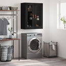 vidaXL fekete fali szekrény 69,5 x 34 x 90 cm