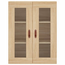 vidaXL sonoma színű fali szekrény 69,5x34x90 cm