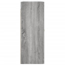 vidaXL szürke sonoma színű fali szekrény 69,5x34x90 cm