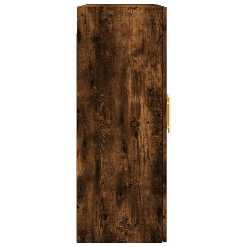 vidaXL füstös tölgy színű fali szekrény 69,5 x 34 x 90 cm
