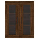 vidaXL barna tölgyszínű fali szekrény 69,5x34x90 cm