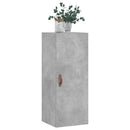 vidaXL betonszürke fali szekrény 34,5 x 34 x 90 cm