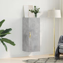 vidaXL betonszürke fali szekrény 34,5 x 34 x 90 cm