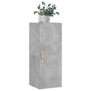 vidaXL betonszürke fali szekrény 34,5 x 34 x 90 cm
