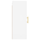 vidaXL fehér fali szekrény34,5x34x90 cm