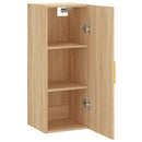 vidaXL sonoma színű fali szekrény 34,5 x 34 x 90 cm