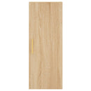 vidaXL sonoma színű fali szekrény 34,5 x 34 x 90 cm