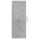 vidaXL betonszürke fali szekrény 34,5 x 34 x 90 cm