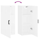 vidaXL fehér fali szekrény34,5x34x90 cm