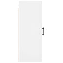 vidaXL fehér fali szekrény34,5x34x90 cm