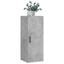 vidaXL betonszürke fali szekrény 34,5 x 34 x 90 cm