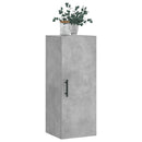 vidaXL betonszürke fali szekrény 34,5 x 34 x 90 cm
