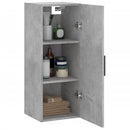 vidaXL betonszürke fali szekrény 34,5 x 34 x 90 cm