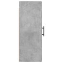 vidaXL betonszürke fali szekrény 34,5 x 34 x 90 cm
