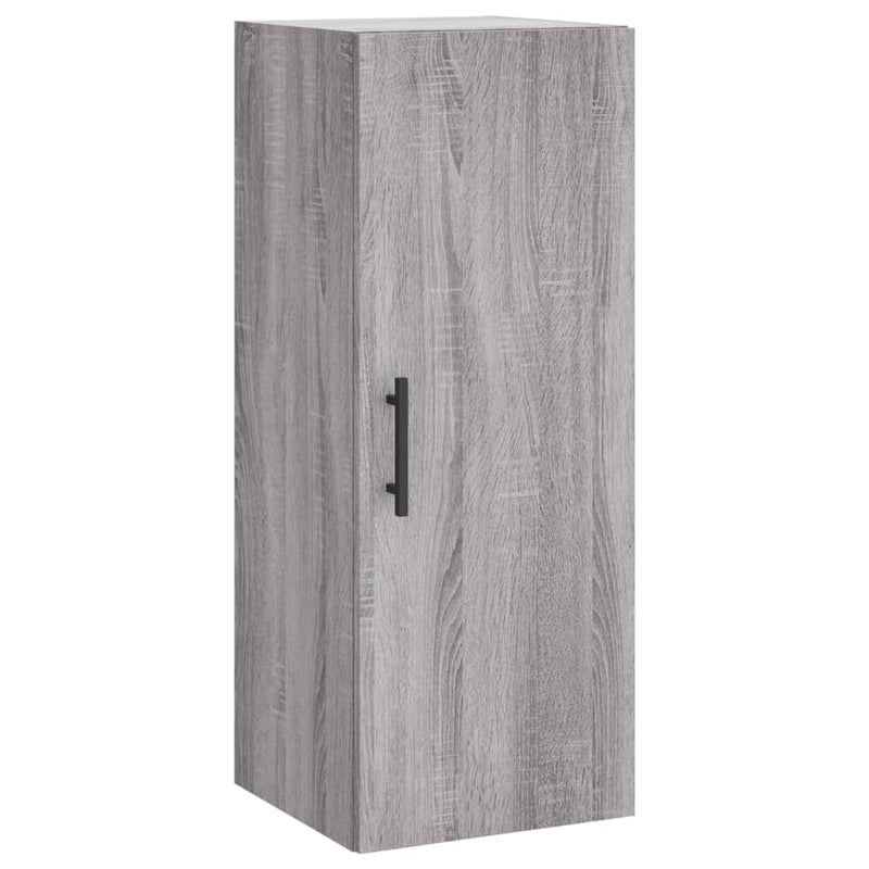 vidaXL szürke sonoma színű fali szekrény 34,5 x 34 x 90 cm
