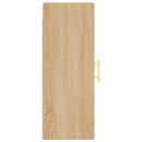 vidaXL sonoma színű fali szekrény 34,5 x 34 x 90 cm