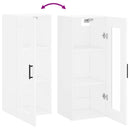 vidaXL fehér fali szekrény34,5x34x90 cm