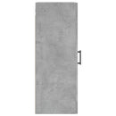 vidaXL betonszürke fali szekrény 34,5 x 34 x 90 cm