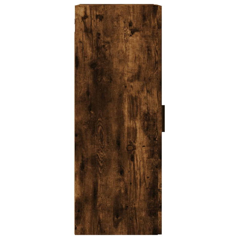 vidaXL füstös tölgy színű fali szekrény 34,5x34x90 cm